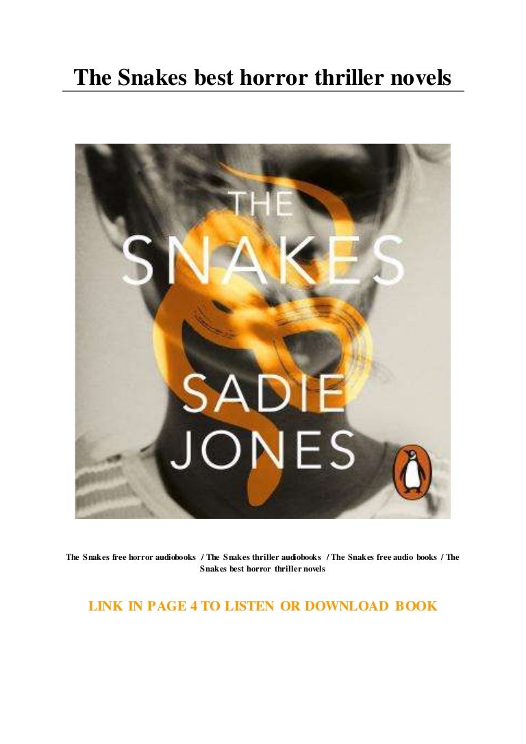 The Snakes best horror thriller novels