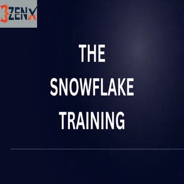 Snowflake Training in Hyderabad Snowflake Training - Enroll Now.pptx
