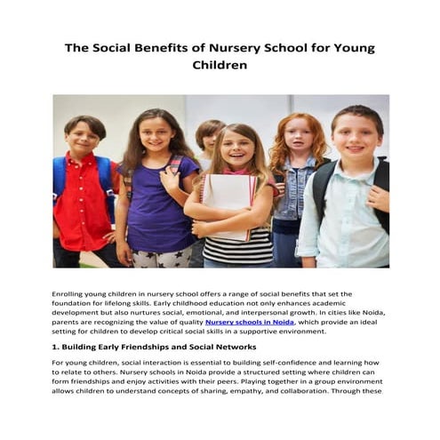The Social Benefits of Nursery School for Young Children.pdf