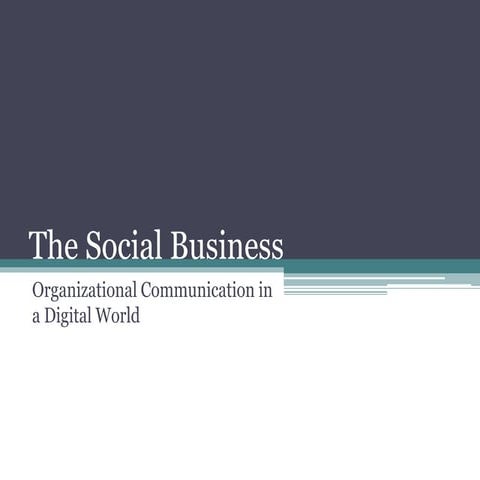 The social business
