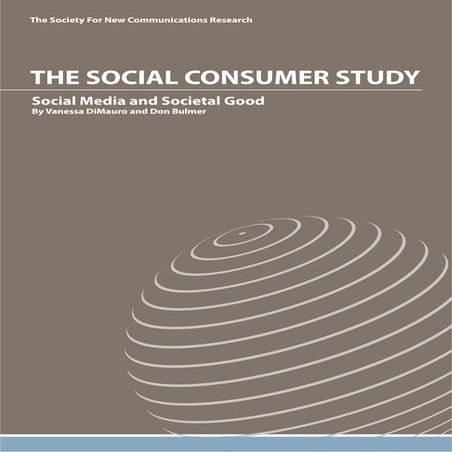 The Social Consumer Study
