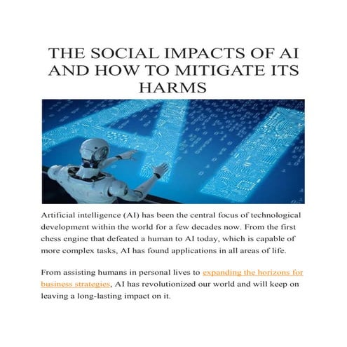 ARTIFICIAL INTELLIGENCE CLASS 10 AI ETHICS | PDF