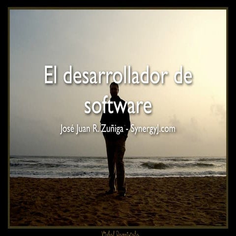El desarrollador de software