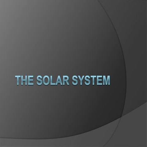 Solar system | PPTX