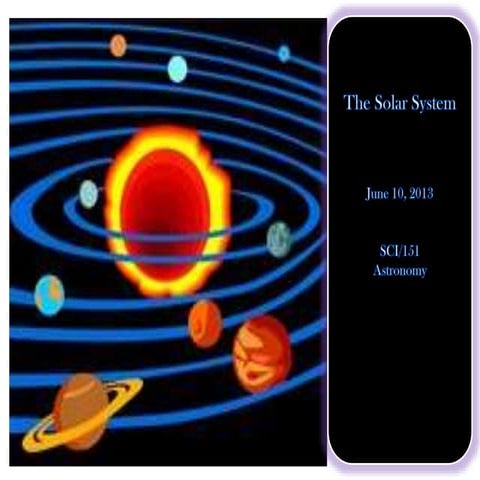 The solar system - Phoenix University Guide