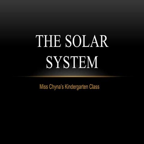 The Solar System