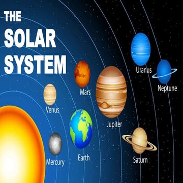 The solar system