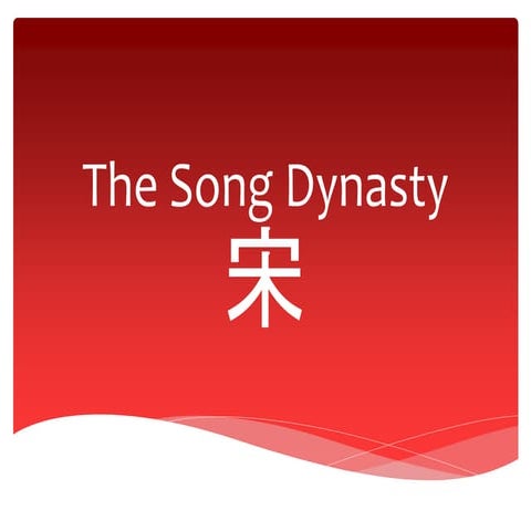 The song dynasty 