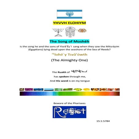 The Song of Moshéh .docx