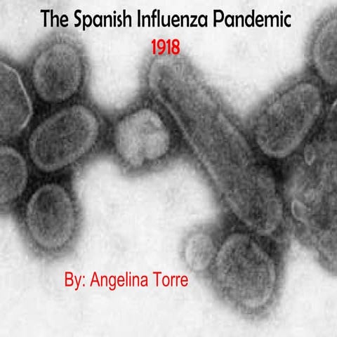The spanish influenza pandemic 1918