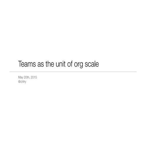 Scaling Engineering Teams with Chris Fry
