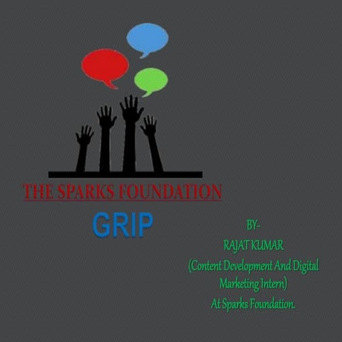 The sparks foundation ppt