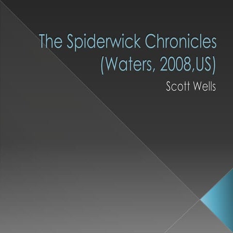 The spiderwick chronicles