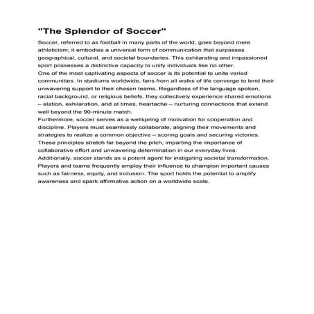 splendor pro soccer price