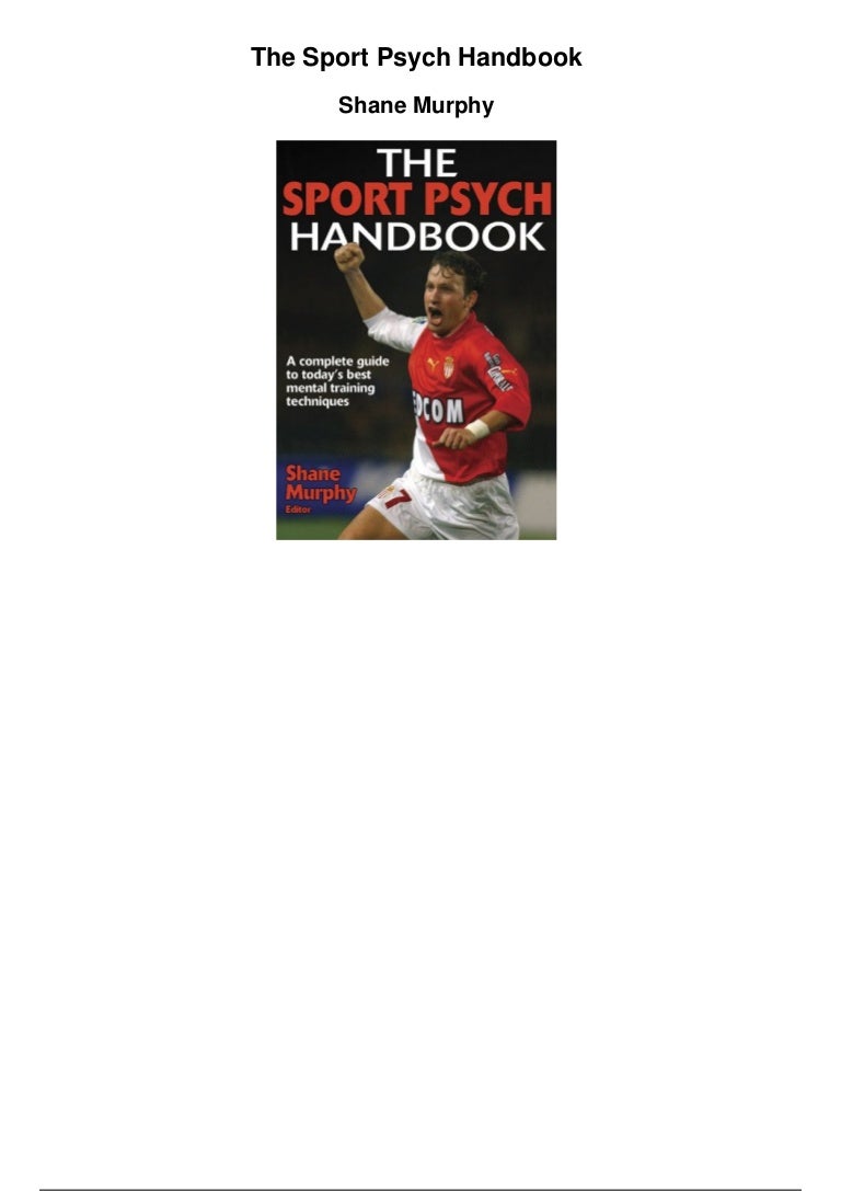 The sport psych handbook pdf