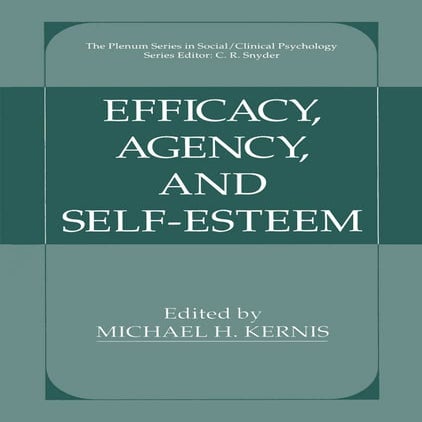 Self Efficacy And Self Esteem Pdf