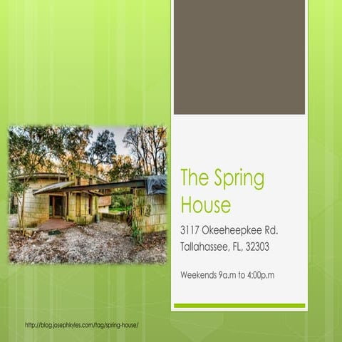Hum spring house ppt | PPT