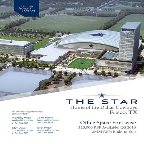 The Star Home of the Dallas Cowboys Office Flyer 8-11 | PDF