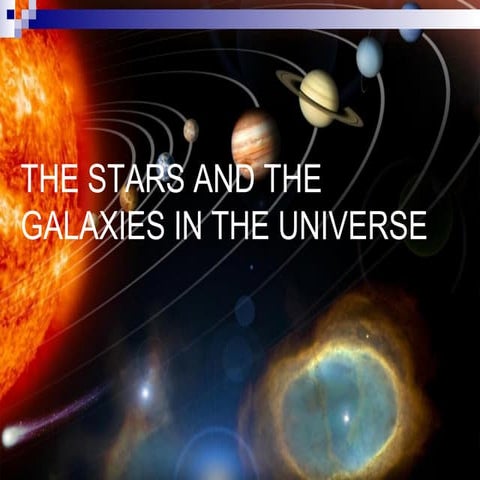 The Stars And The Galaxies In The Universe 2 L | PPT
