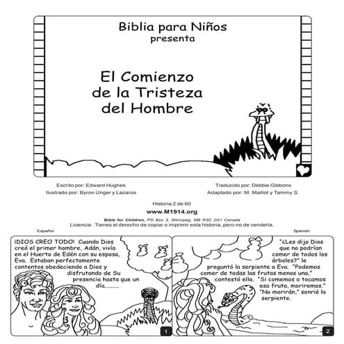 The start of mans sadness spanish cb6