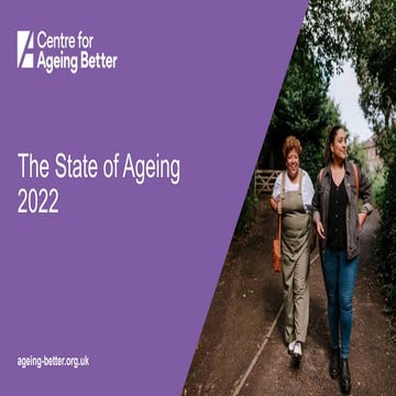 The State of Ageing 2022