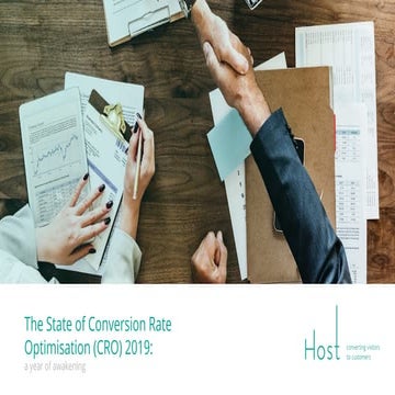 The state of conversion rate optimisation 2019 [updated]