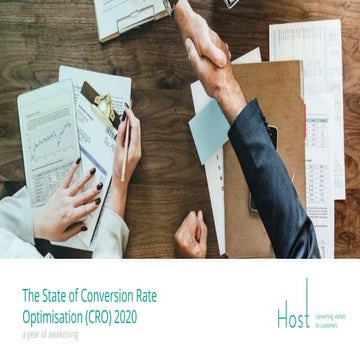 The state of conversion rate optimisation 2020