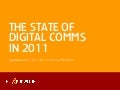 The State Of Digital Communications 2011 