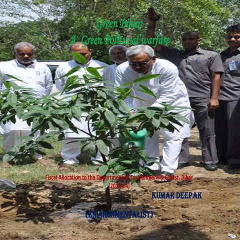 The state of environment of bihar