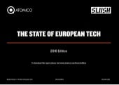 The State of European Tech 2016 Ful...