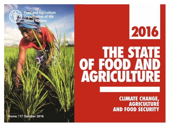 The State of Food and Agriculture 2016
