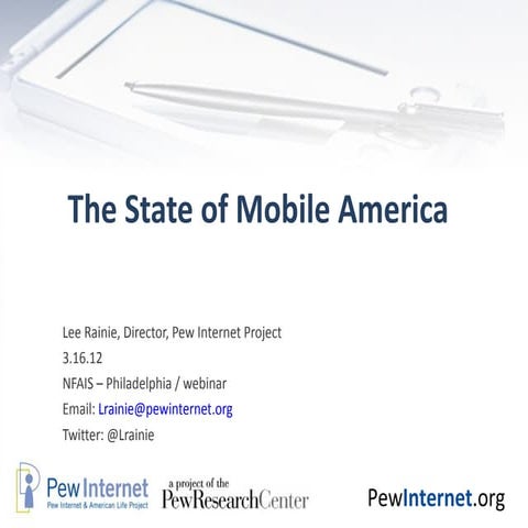 The State of Mobile America