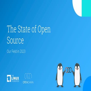 The State of Open Source for Software Alliance Germany 2023-04-14