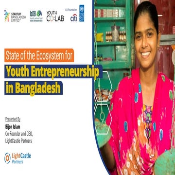 The state of the ecosystem for youth entrepreneurship in bangladesh | PDF