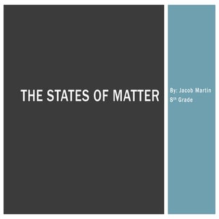 The States of Matter