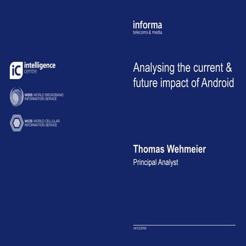 The status of android dec2010