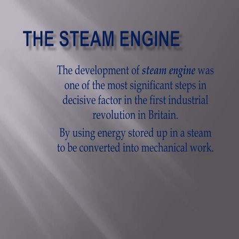 Steam engine