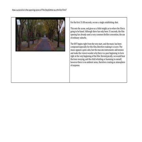 The Stepfather Analysis