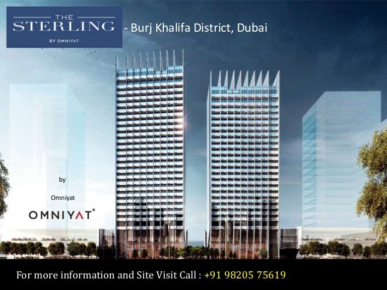 Omniyat The Sterling House At Burj Khalifa District Dubai