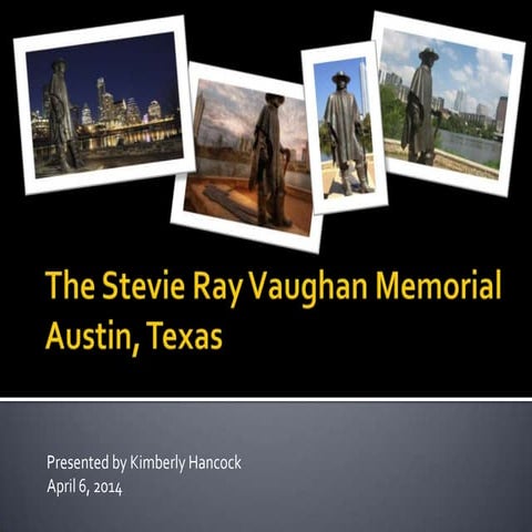The stevie ray vaughan memorial