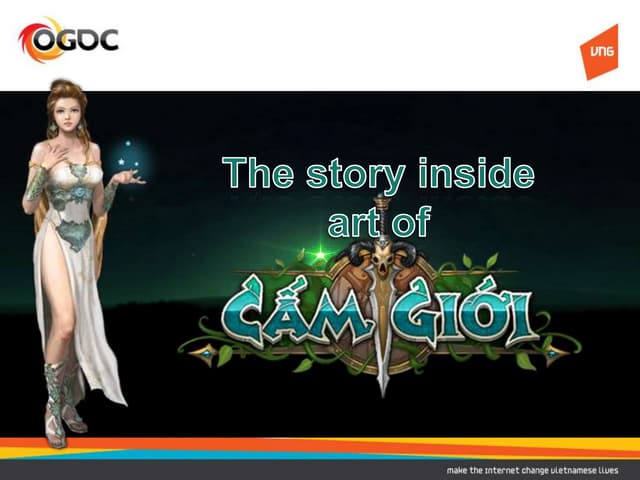 Behind the scene of Cam Gioi's art work