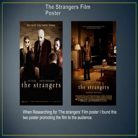 The strangers film poster
