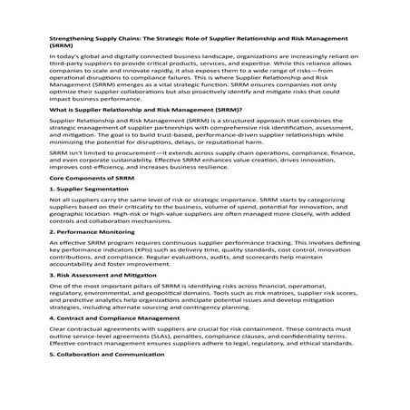 The Strategic Role of Supplier Relationship and Risk Management 24-06-25.pdf
