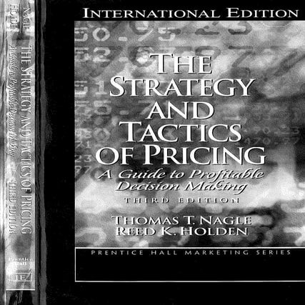 The strategy and tactics of pricing 2002
