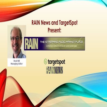 The Streaming Audio Marketplace