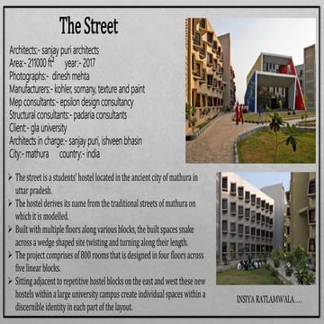 The street ( CASE STUDY )