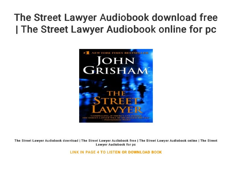 book the street lawyer book the street lawyer