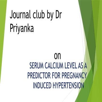 The study of serum calcium in pregnancy induced.pptx