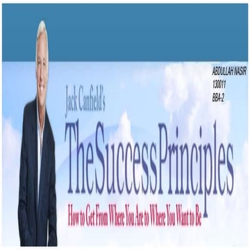 The success principles ppt