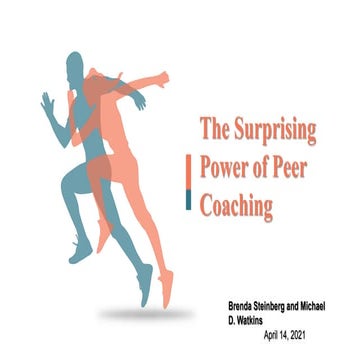 The Surprising Power of Peer Coaching